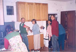 2 agosto - in cucina dopo il megapranzo preparato da Violetta e Adriana