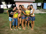 le ragazze dopo il gavettone