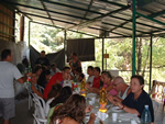 il pranzo con le famiglie