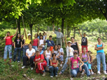 il gruppo in montagna