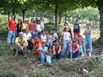 il gruppo in montagna